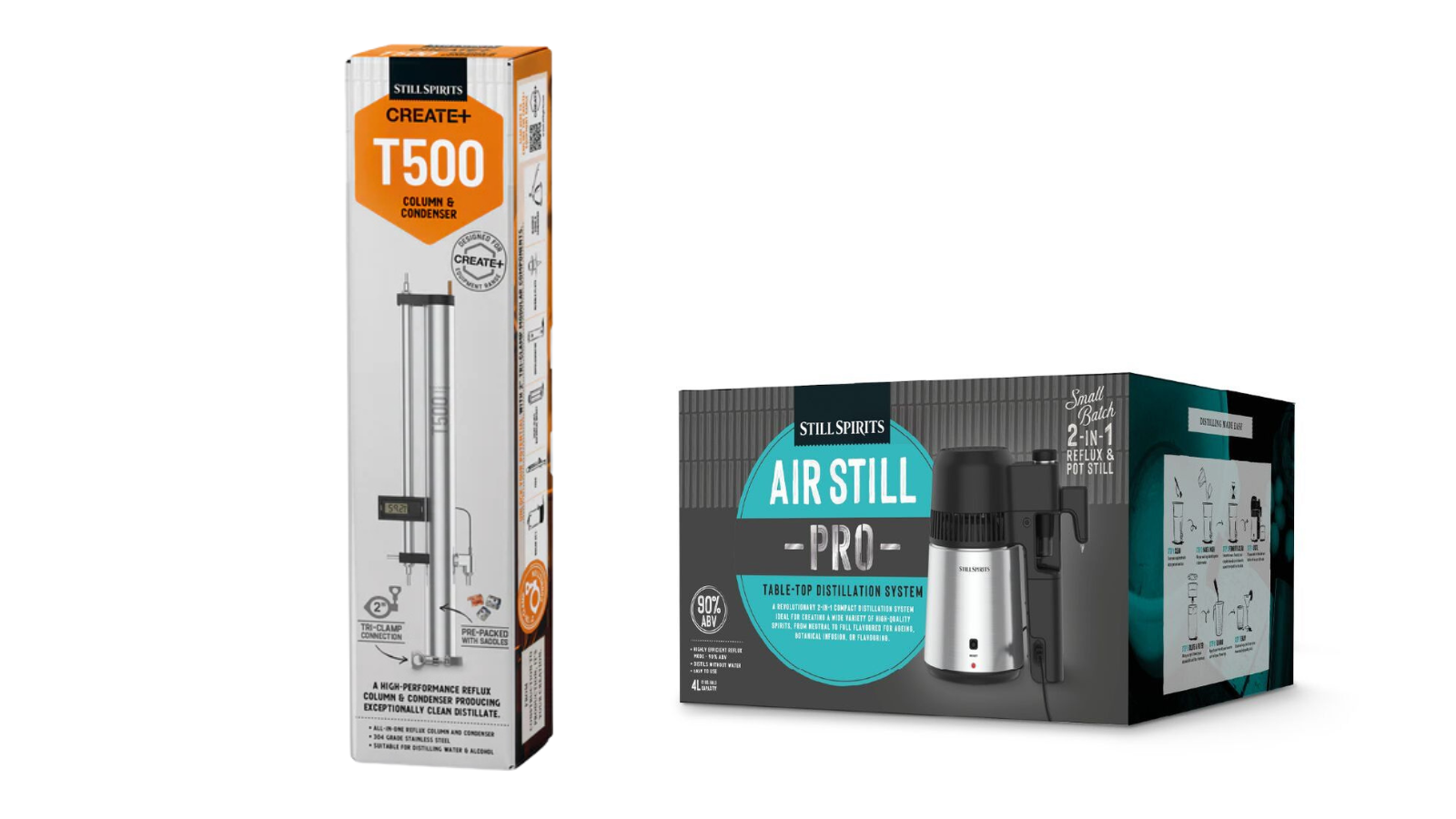 turbo 500 and airstill pro