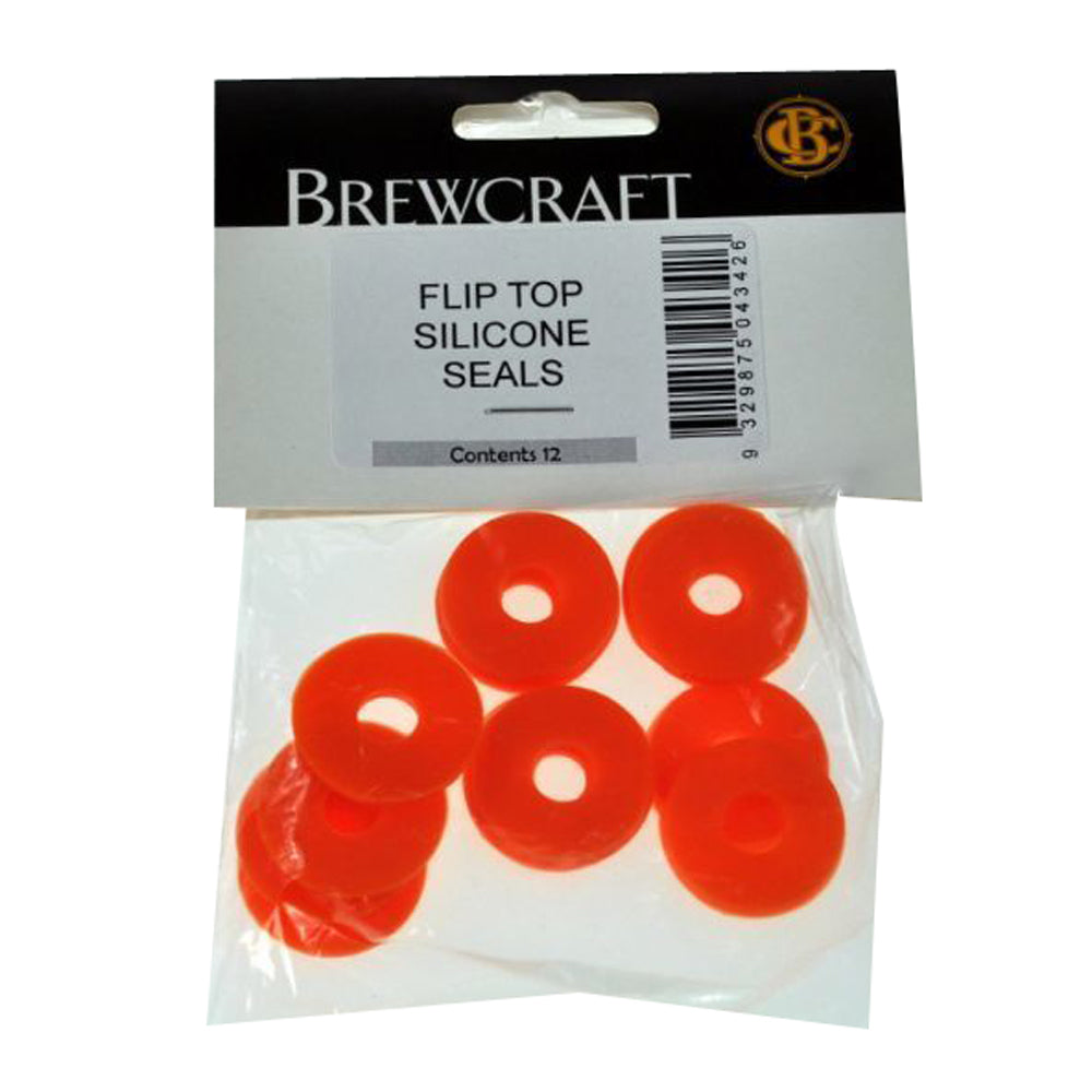 Silicone Seals For Flip-Top x12 — homebrew bottles and capping equipment