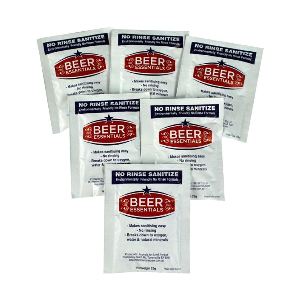 No Rinse Sanitize 25g / Steriliser — wine making kit and supplies