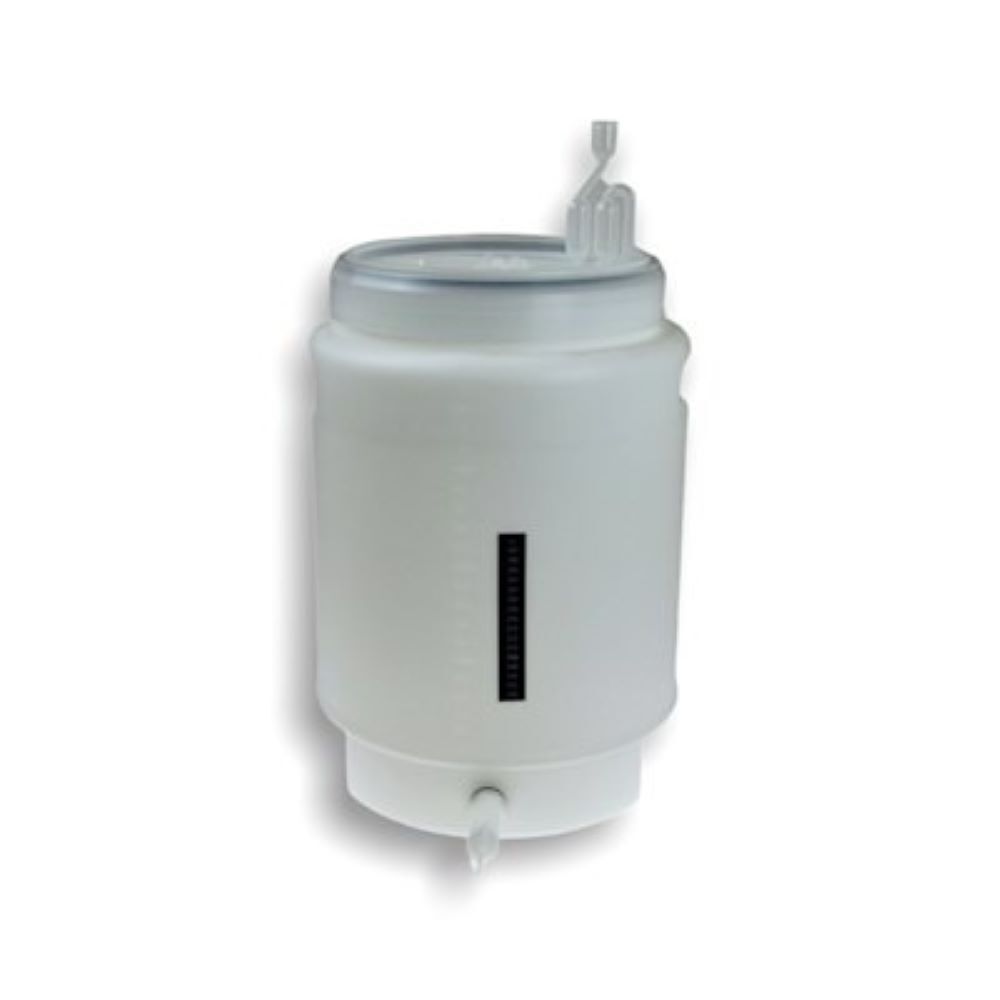 Fermenter 25L Drum & airlock, tap & thermometer — fermenter and brewing vessel