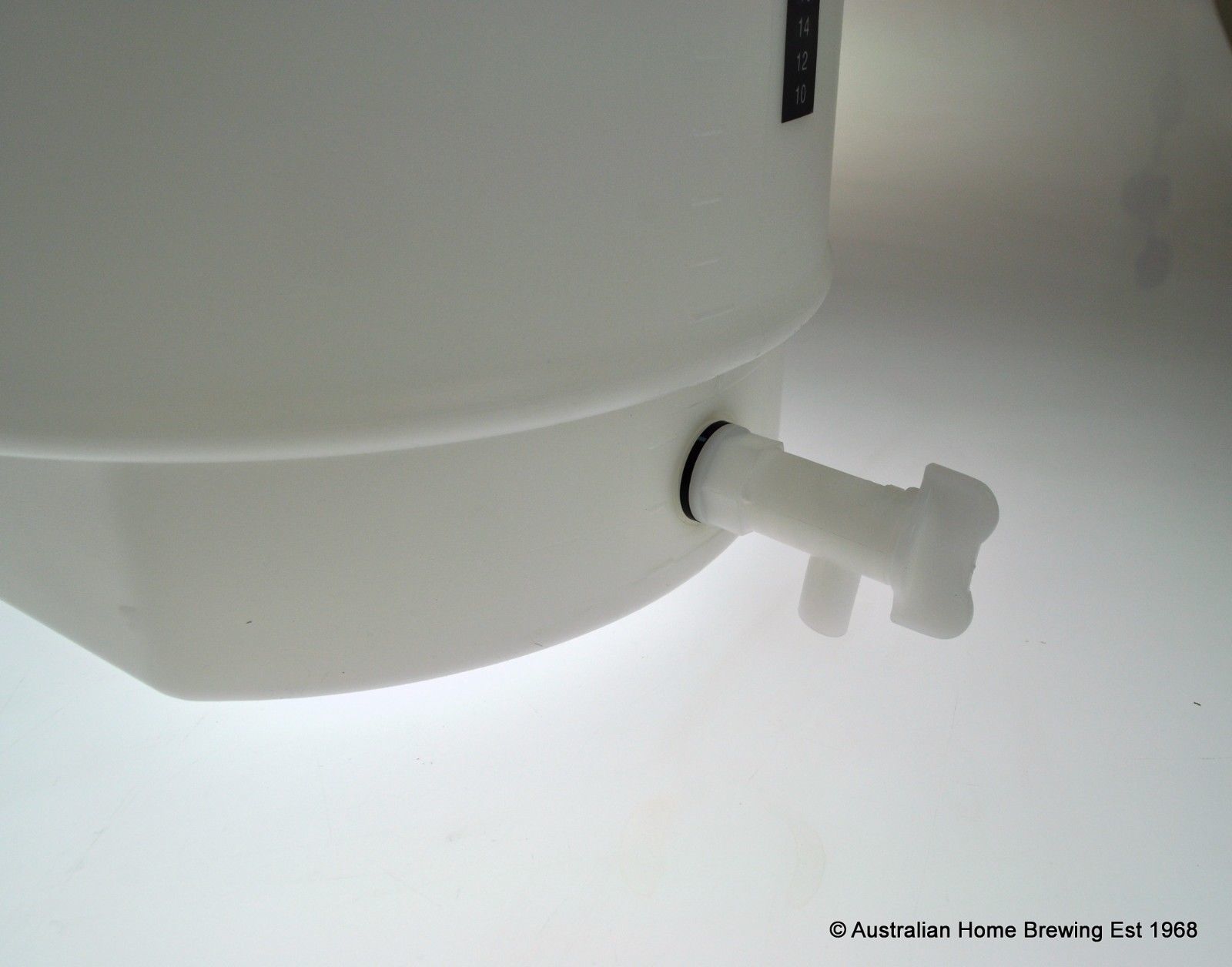 Fermenter 25L Drum & airlock, tap & thermometer