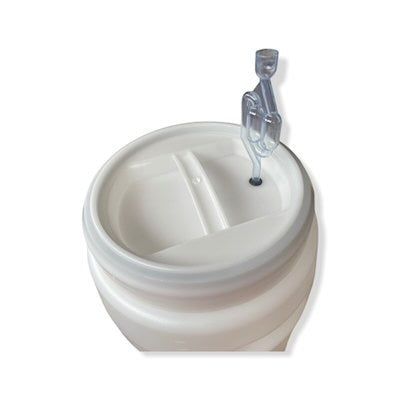 Fermenter 30L Drum & airlock, tap & thermometer