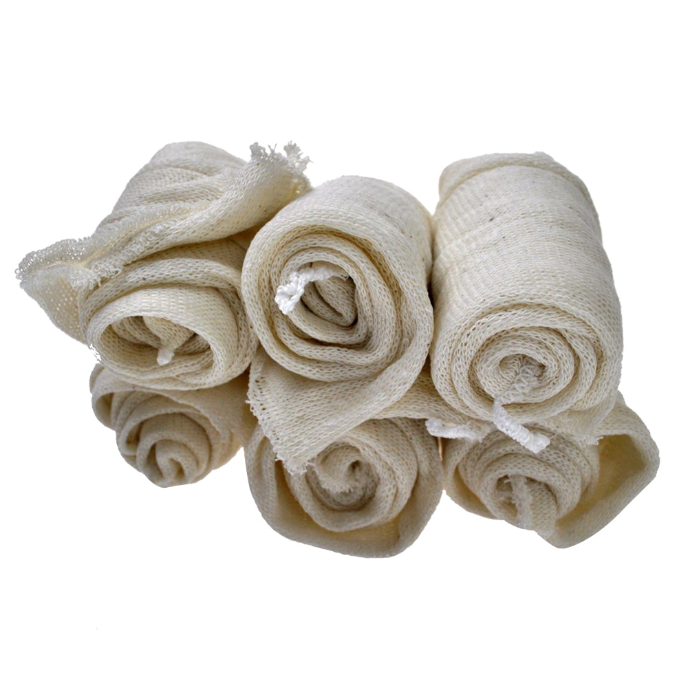 2x Cloth Hop & Grain Muslin Strainer Bag