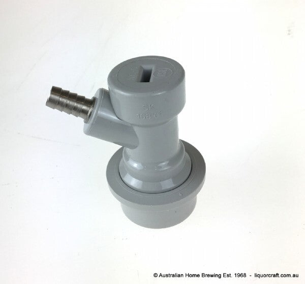 CM Becker Gas Disconnect, Premium Ball Lock Fitting