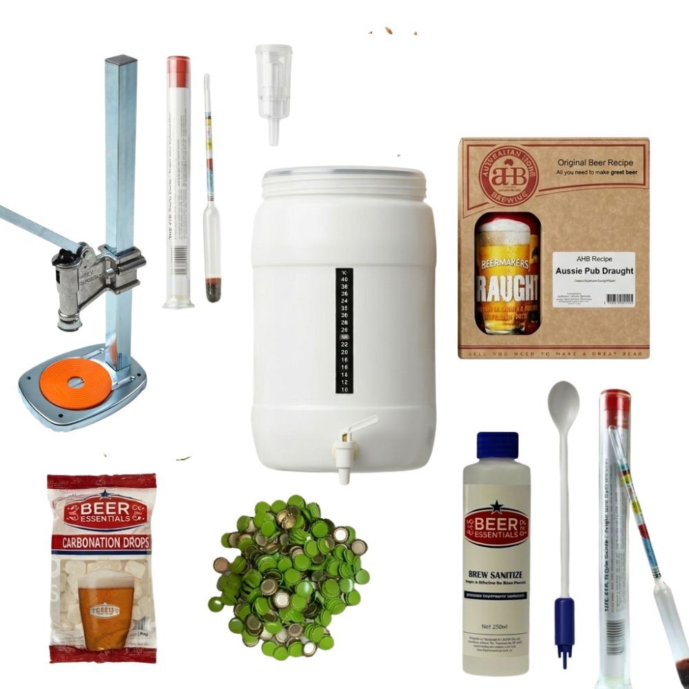 AHB Starter Beer Making Kit - Bench Capper