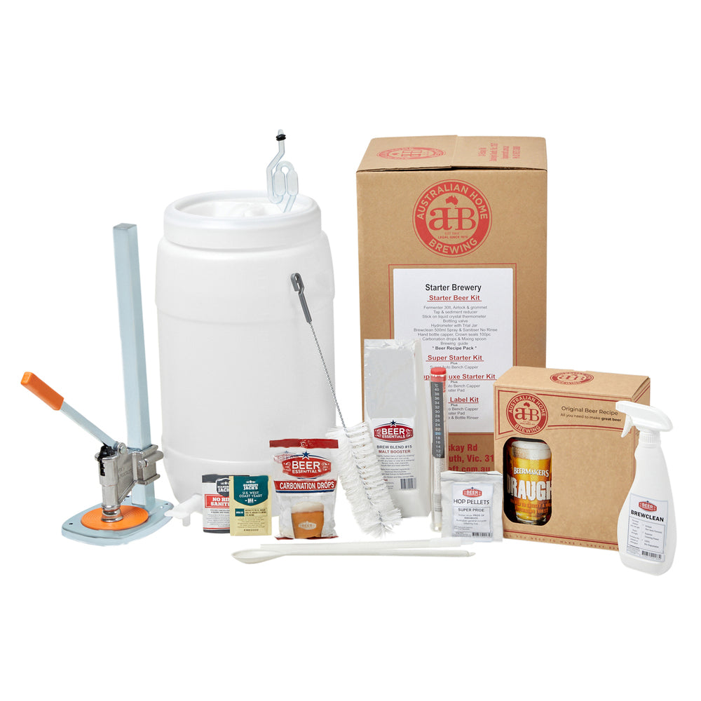 AHB Starter Beer Making Kit - Bench Capper