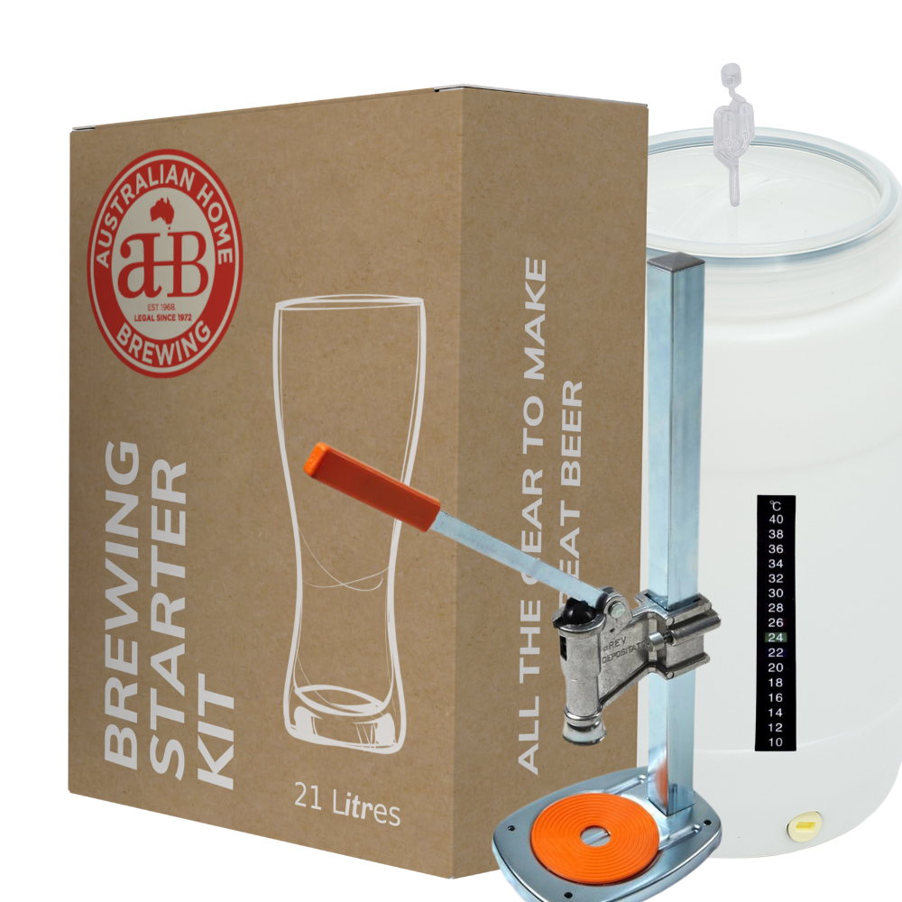 AHB Starter Beer Making Kit - Bench Capper - the ultimate bottle capper. — homebrew starter kit