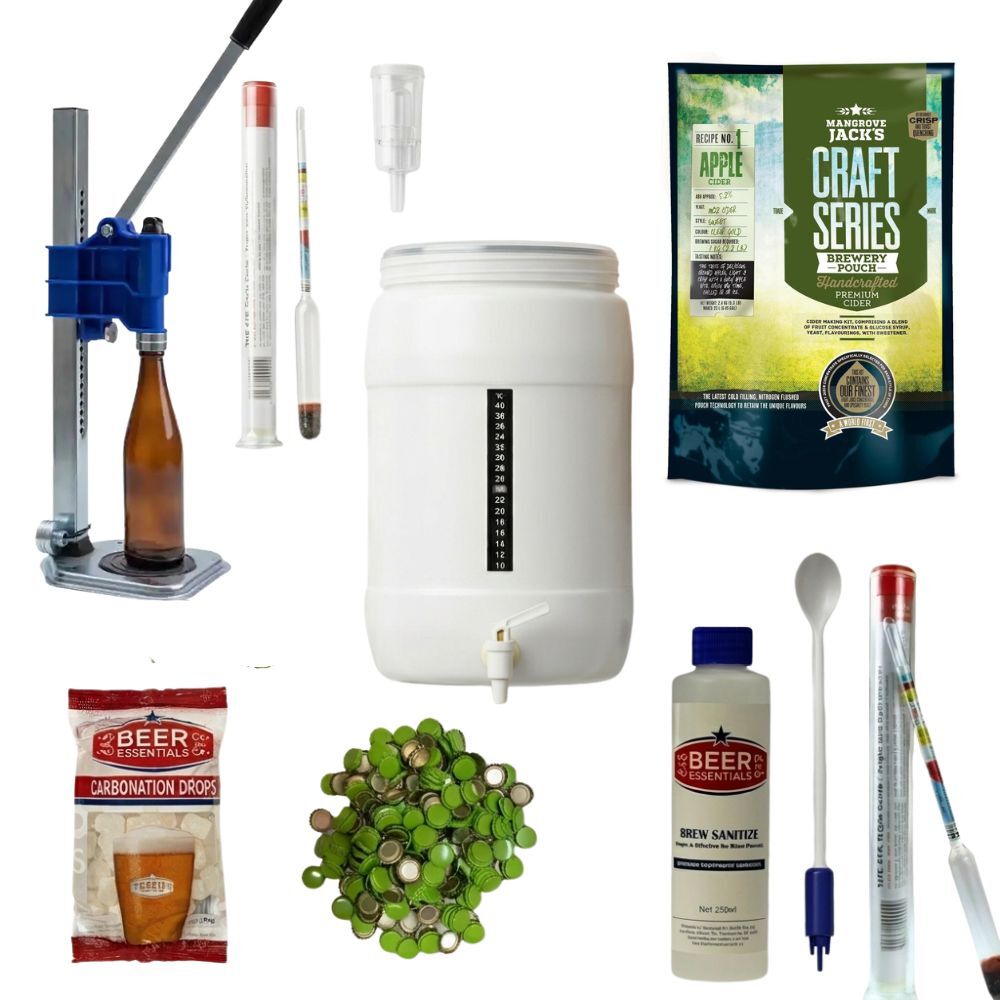 Starter Kit Cider 30L Super with Bench Capper