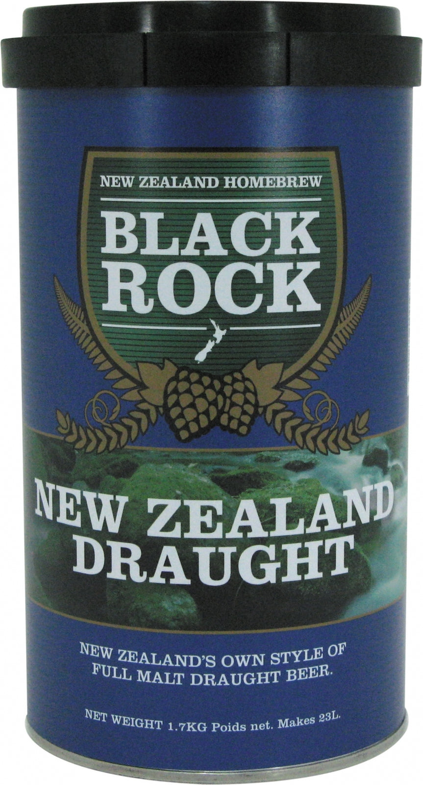 Black Rock NZ Draught 1.7kg — extract homebrew kit