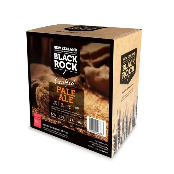 Black Rock Crafted BIB Pale Ale - Fresh Wort 4.6kg - makes 23L — Pale Ale extract homebrew kit