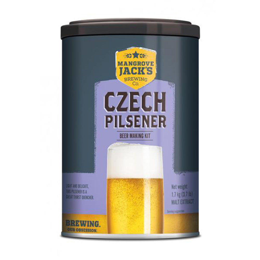 Mangrove Jacks International Series Czech Pilsener 1.7kg — extract homebrew kit