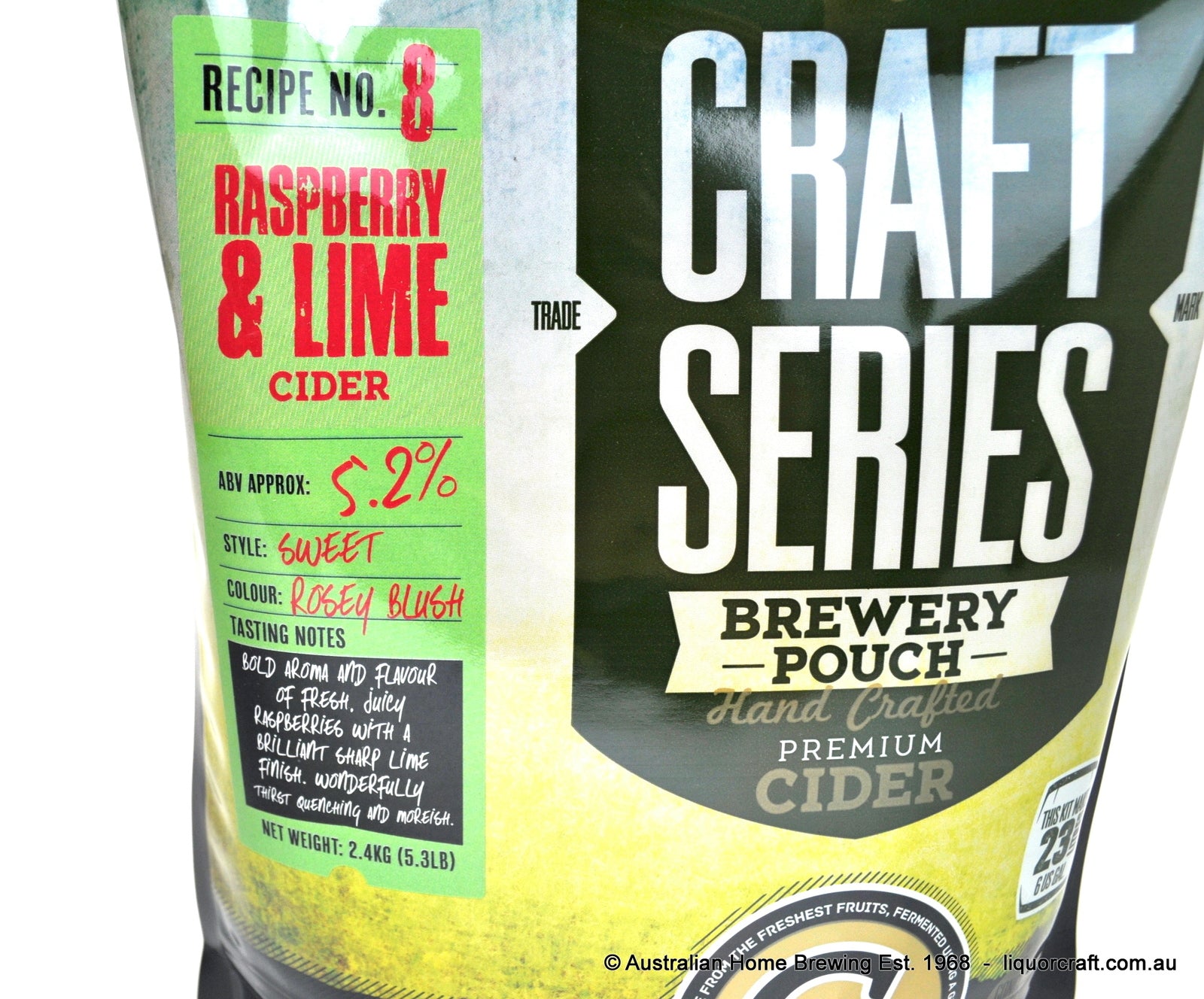 Mangrove Jacks Craft Series Cider Raspberry & Lime