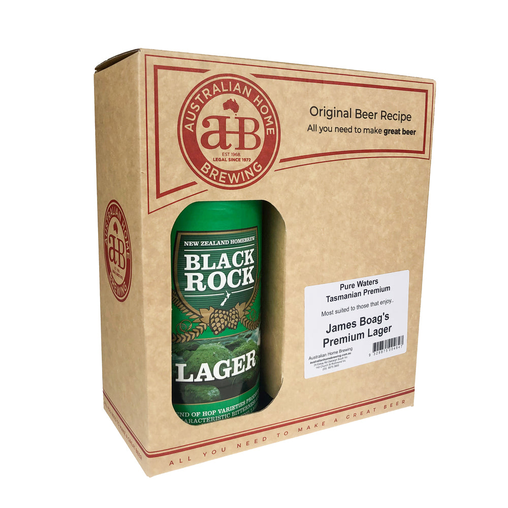 Recipe kit James Boag Premium Lager — Lager extract homebrew kit