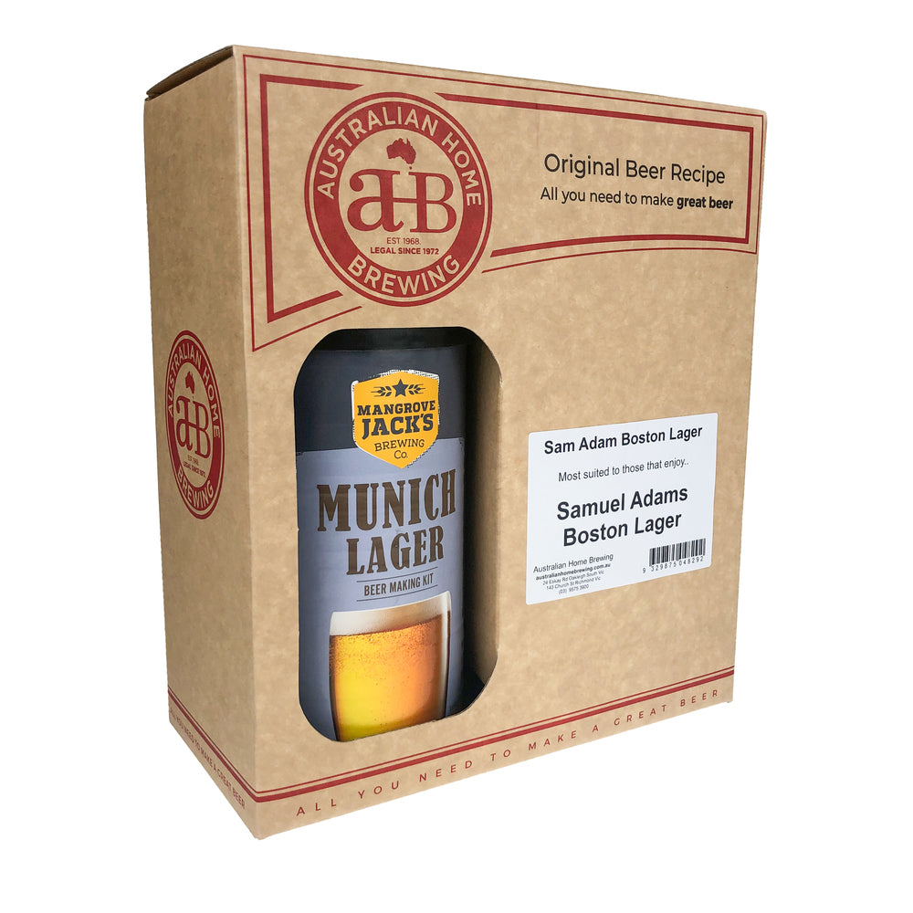 Recipe kit Samuel Adams Boston Lager — Lager extract homebrew kit