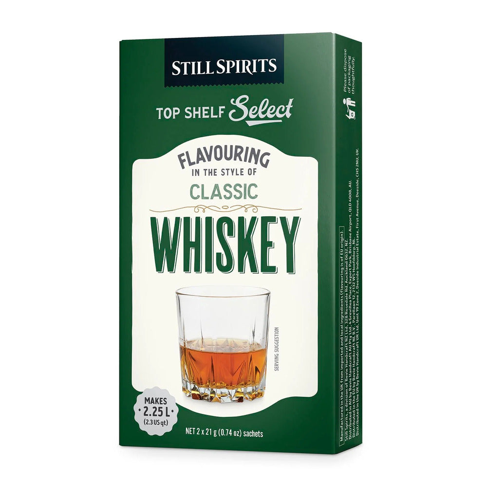 Still Spirits Classic Whiskey - Top Shelf Select — Bourbon spirit essence for home distilling