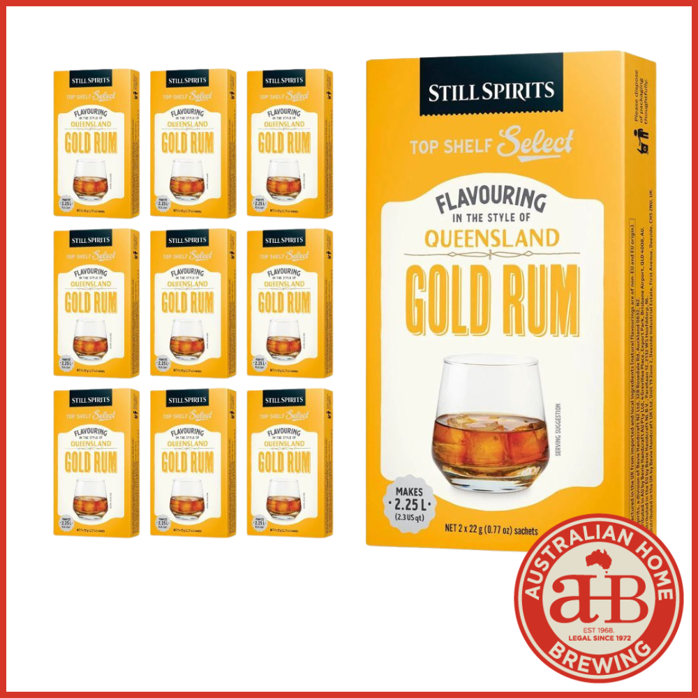 Still Spirits Classic Spiced Gold Rum - Top Shelf Select - 10 Pack