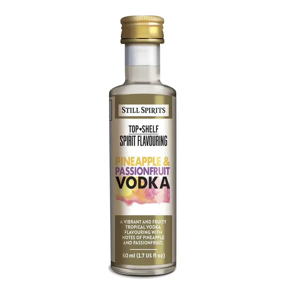 Still Spirits Top Shelf Pineapple & Passionfruit Vodka — Gin spirit essence for home distilling
