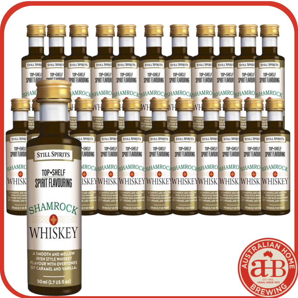 Still Spirits Top Shelf Shamrock Irish Whiskey - 24 Pack