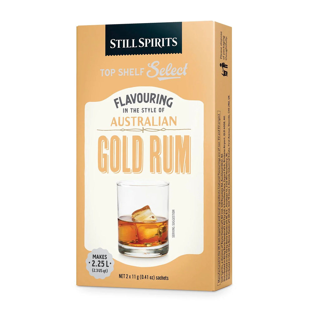 Still Spirits Classic Australian Gold Rum - Top Shelf Select — Rum spirit essence for home distilling
