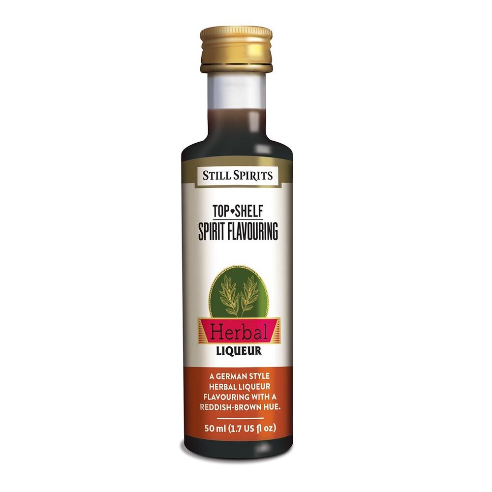 Top Shelf Herbal Liqueur (A) — Liqueur spirit essence for home distilling