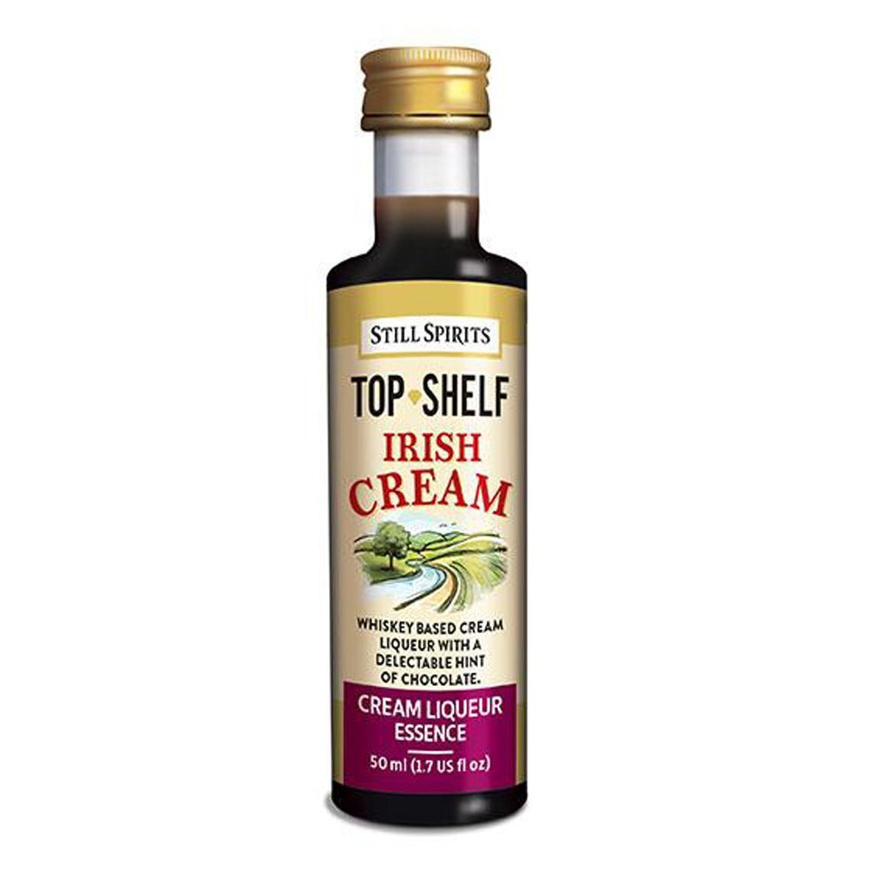 Top Shelf Irish Cream Liqueur — Liqueur spirit essence for home distilling