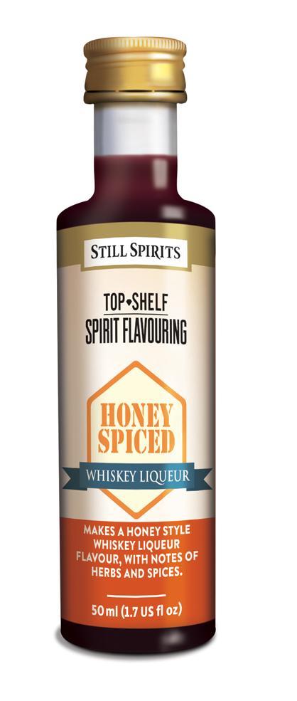 Honey Spiced Whiskey Liqueur (B) Scotch Heather — Whiskey spirit essence for home distilling