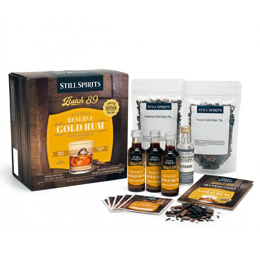 Still Spirits Batch 89 Reserve Gold Rum Flavouring Kit
