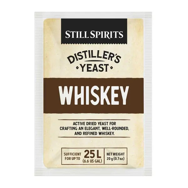 Still Spirits Distiller's Yeast Whisky 20gr- distillers — turbo yeast for home distilling