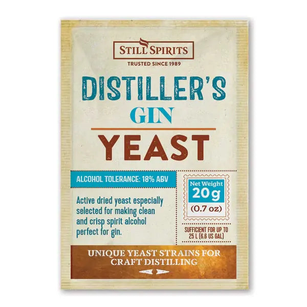Still Spirits Distiller's Yeast Gin 20gr- distillers