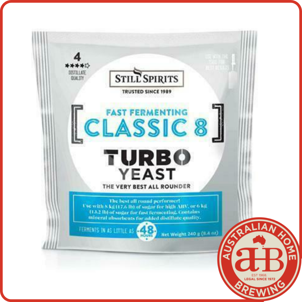 Still Spirits Classic 8 Turbo Yeast - 25L Wash Distilling Yeast