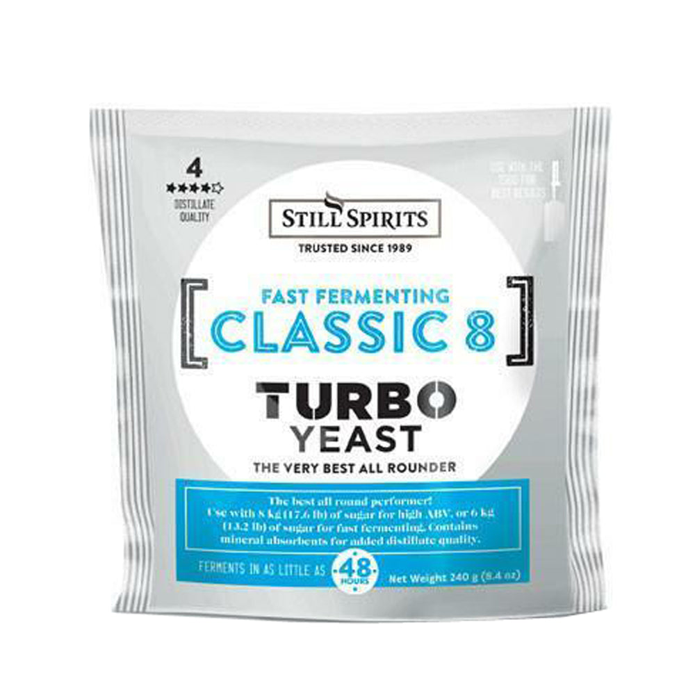 Still Spirits Classic 8 Spirit Production Pack - Turbo Yeast, Clear & EZ Filter