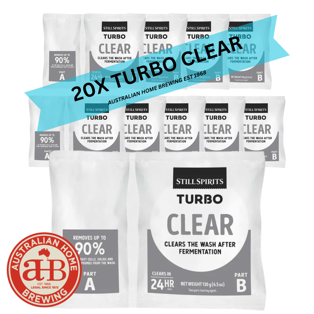 Still Spirits Classic 8 20 Pack - Turbo Yeast & Turbo Clear | 20 x 25L