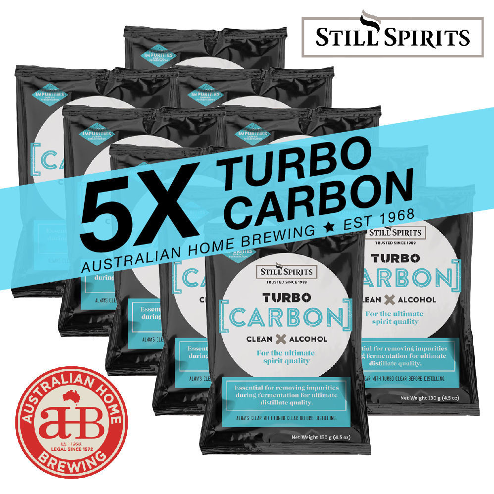 Still Spirits Classic 6 5 Pack - Turbo Yeast, Turbo Carbon & Turbo Clear | 5 x 25L