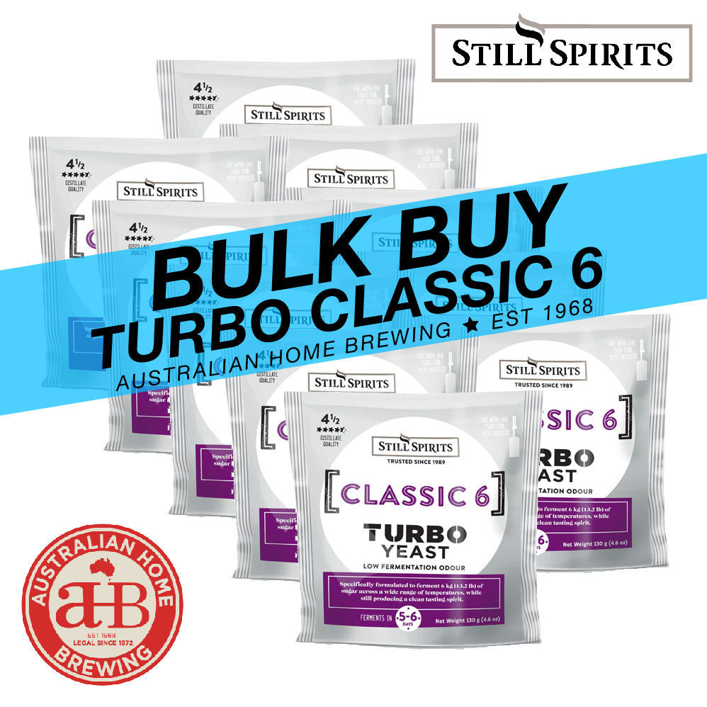 Still Spirits Classic 6 Turbo Yeast - 24 Pack | 24 x 25L Batches