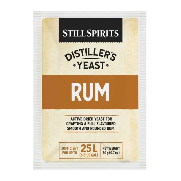 Still Spirits Distiller's Yeast Rum 20gr- distillers — turbo yeast for home distilling