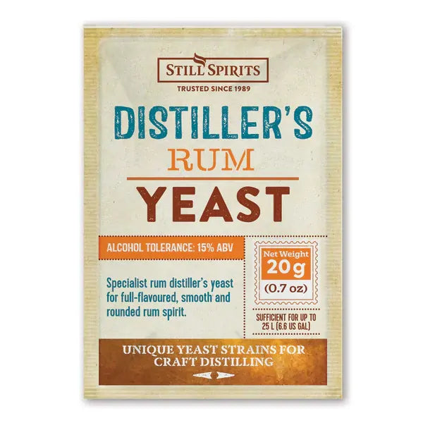 Still Spirits Distiller's Yeast Rum 20gr- distillers