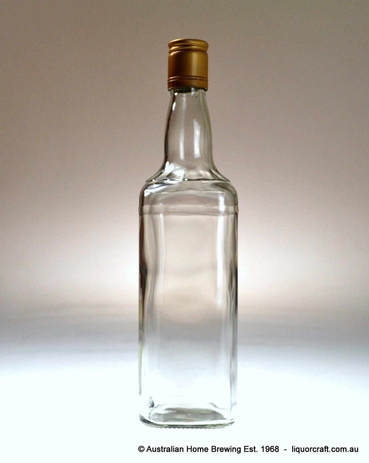 12x Spirit Bottles Jimmy Square & Cap 700ml