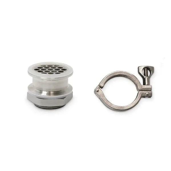 SS Create+ Threaded Adapter Set & 2 inch Tri-clamp — turbo yeast for home distilling