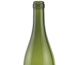 Bottle 750ml wine green x 12
