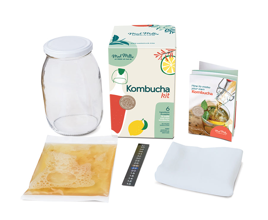 Mad Millie Kombucha Kit — kombucha brewing kit