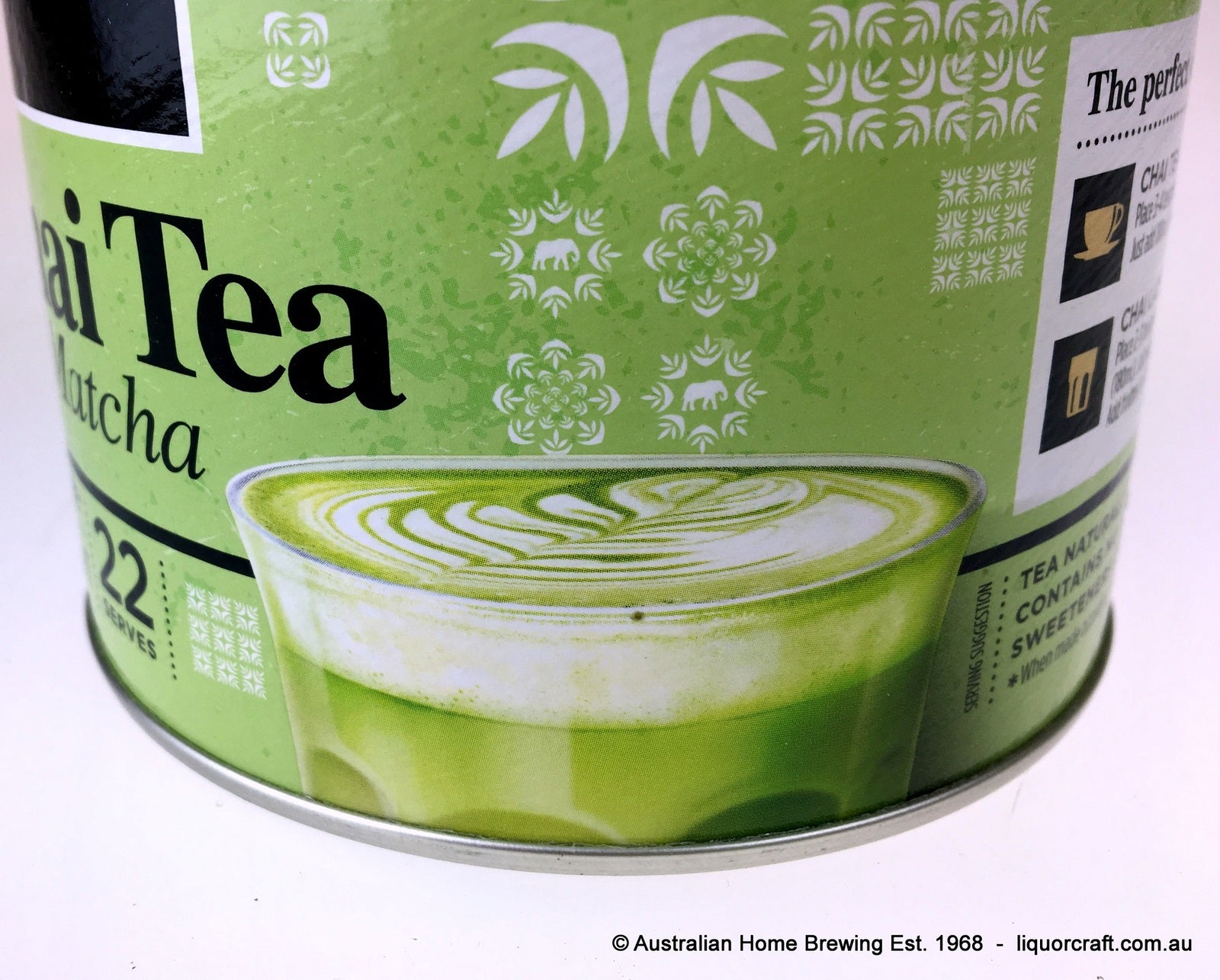 Arkadia Matcha Latte Chai 440g x2