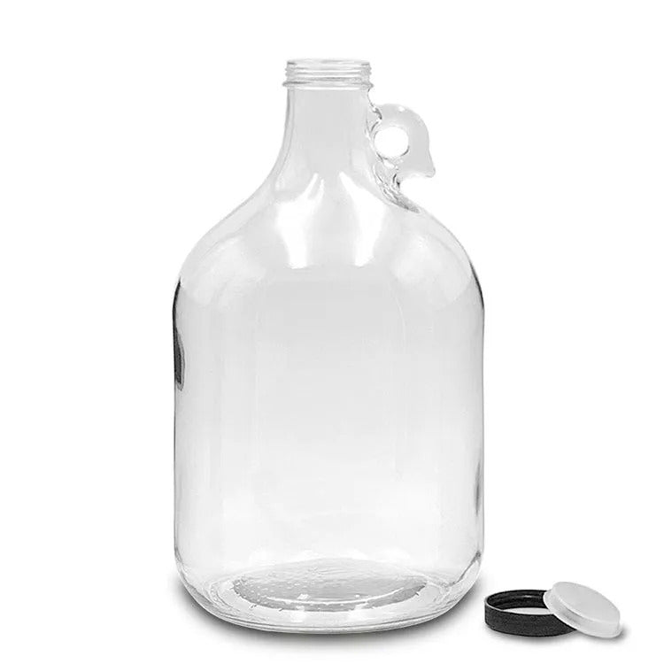 4 Pack Glass Bottle Demijohn 5lt with screw Cap/ Carboy