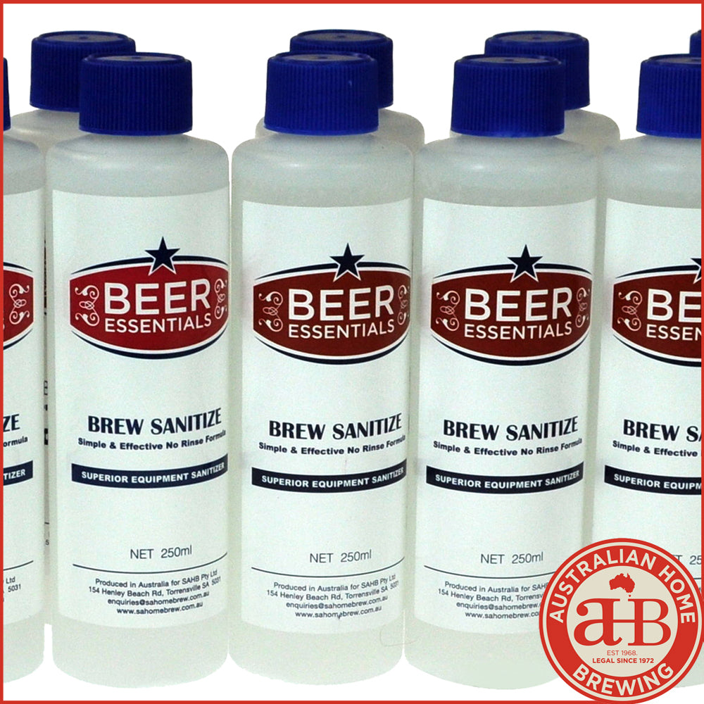 6 PACK Brew Sanitize 250ml no-rinse santiser