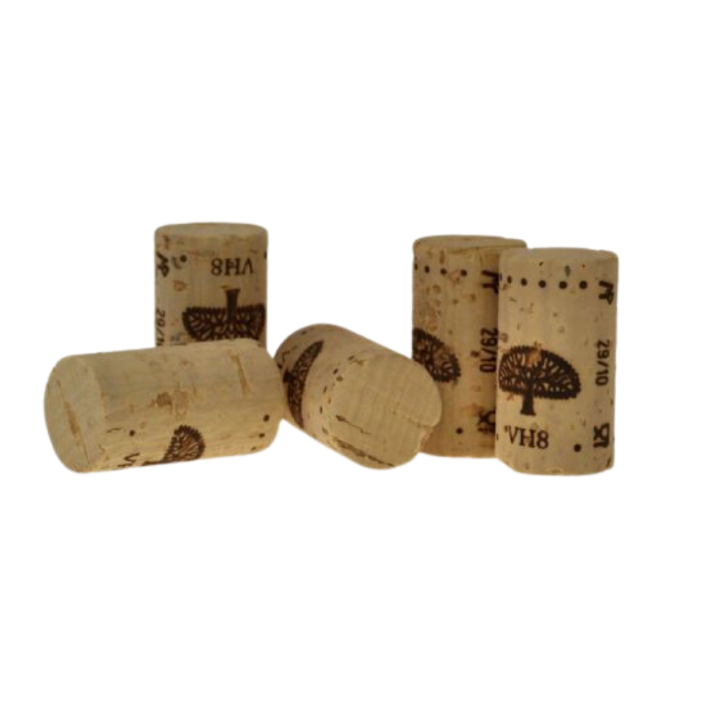 Wine Cork 44x22mm Premium wine corks (For Use With Pedestal Corker) x 100 VH8 — wine making kit and supplies