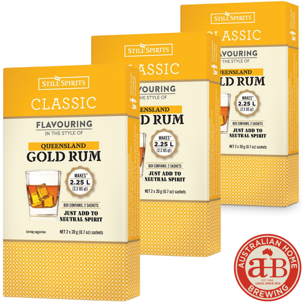Still Spirits Classic Queensland Gold Rum - Top Shelf Select - 3 Pack
