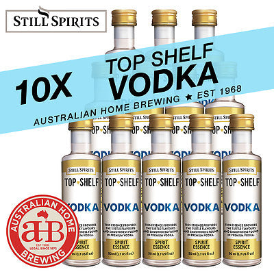 Still Spirits Top Shelf Vodka Essence - 10 Pack