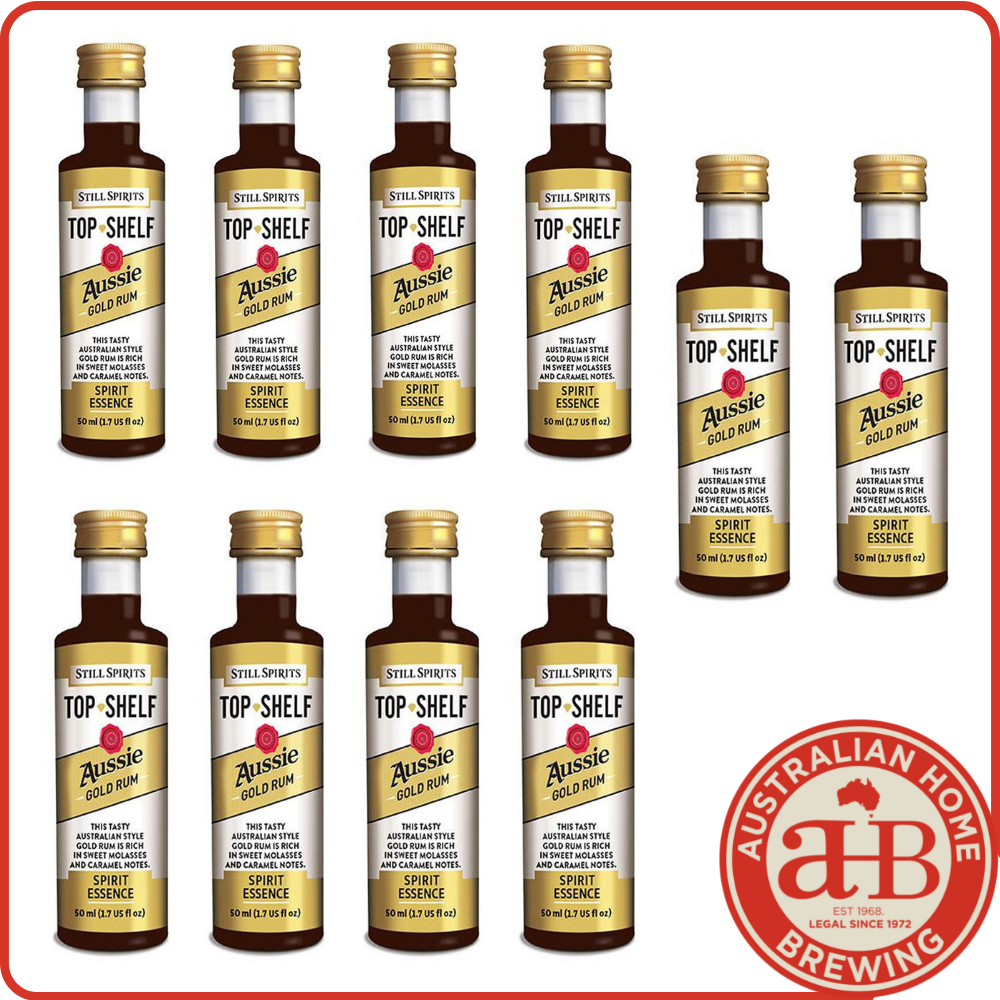 Still Spirits Top Shelf Aussie Gold Rum - 10 Pack