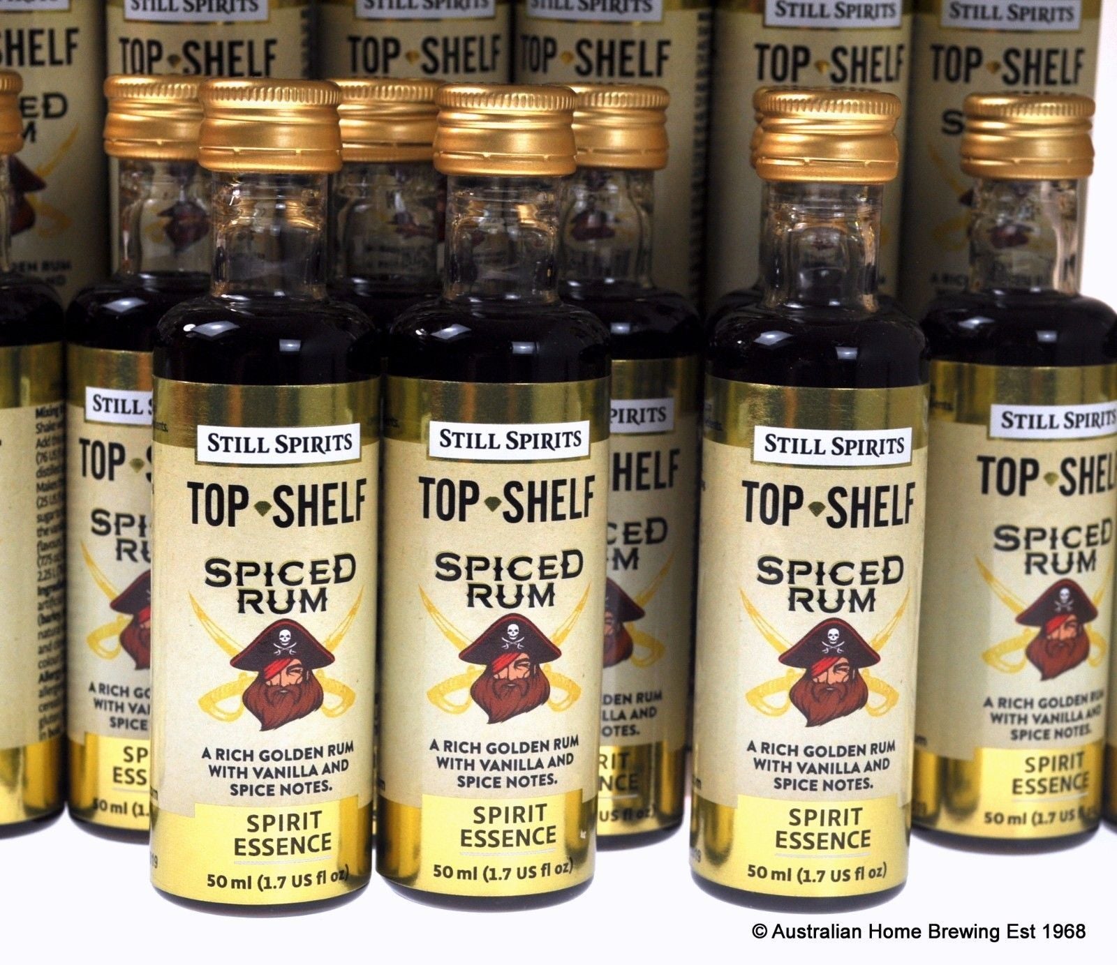36 Pack Still Spirits Top Shelf Spiced Rum Essence home brew spirit making rum