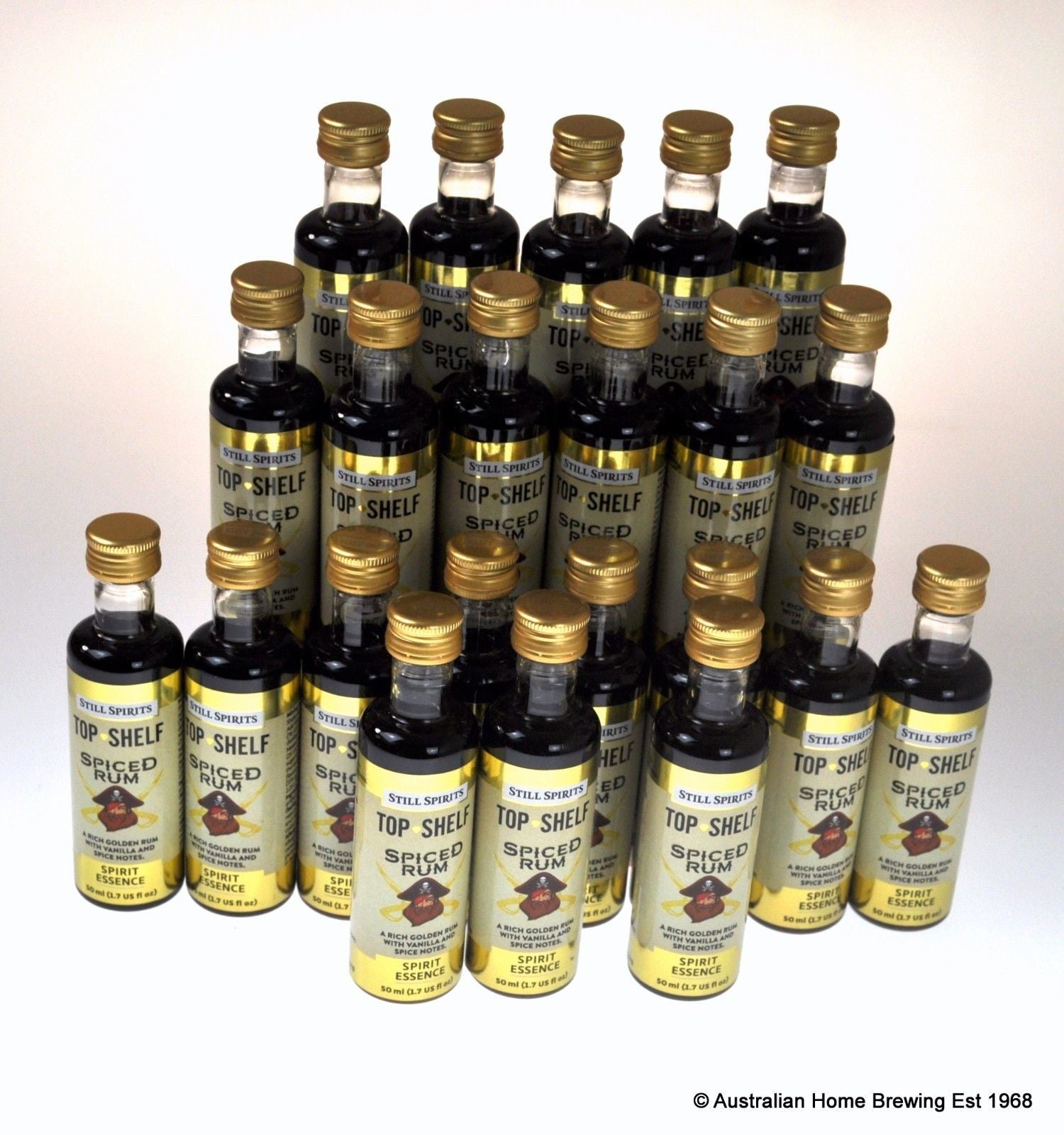 36 Pack Still Spirits Top Shelf Spiced Rum Essence home brew spirit making rum