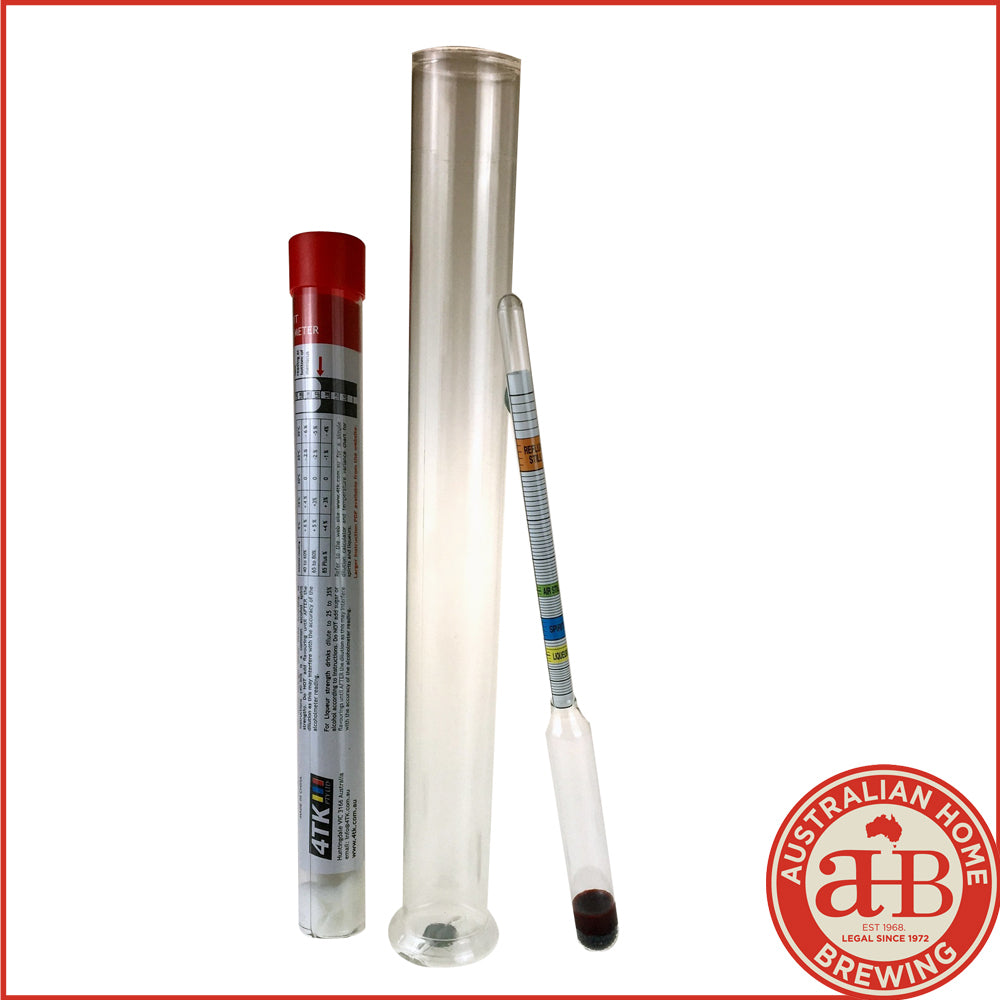 Alcoholometer & Test Flask
